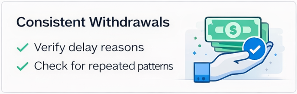 메이저 토토사이트 기준 12가지 체크리스트 요약 인포그래픽(출금·규정·응대·리스크)