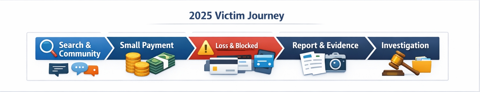 리다이렉트 다중 경유 후 가짜 로그인 화면으로 이동하는 피해 흐름