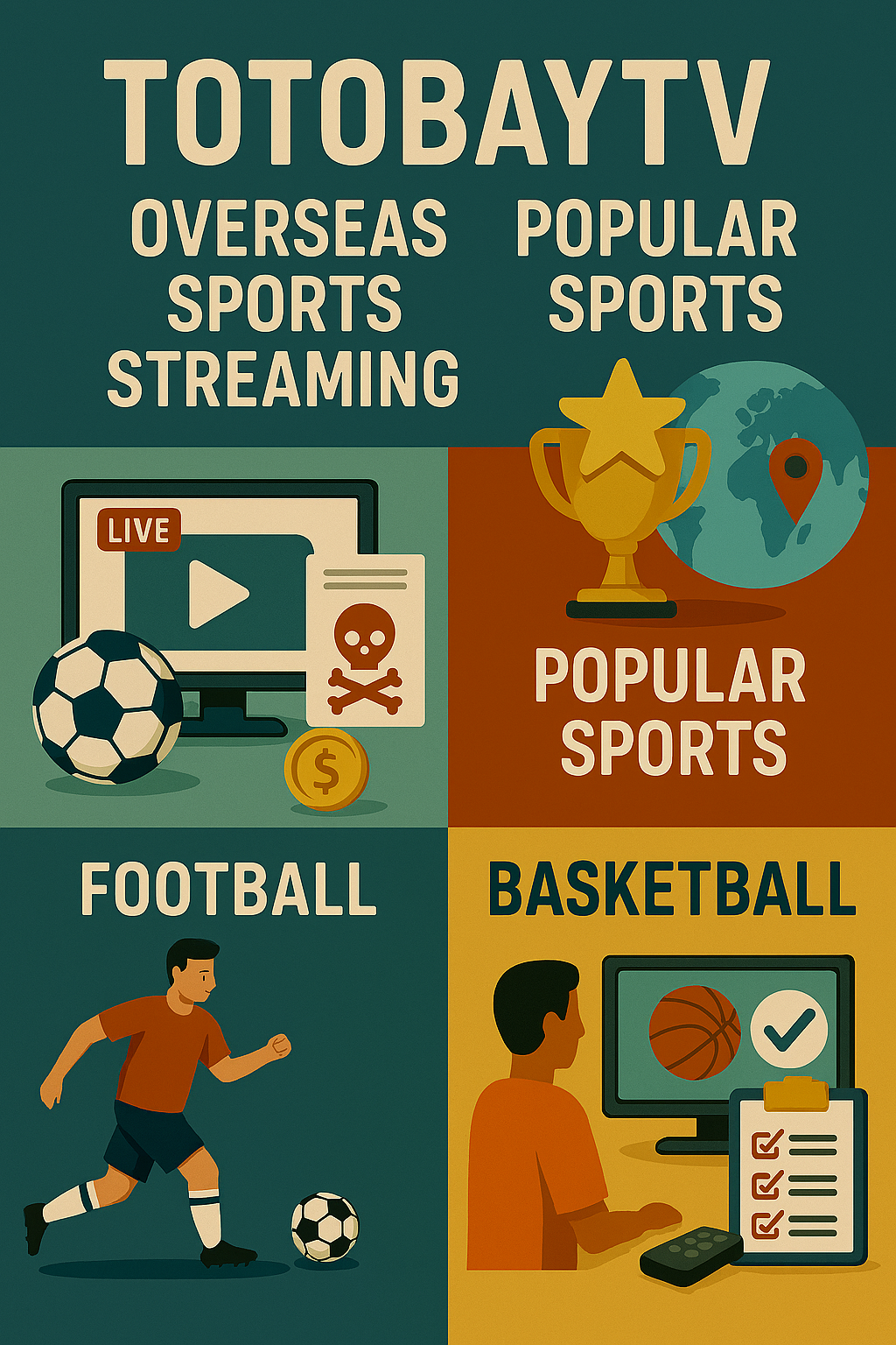 실시간 무료 TV 중계 이용 전 체크리스트 10항목 시각화(팝업·리다이렉트·개인정보).